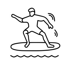 Surfing Svg, Surfboard Svg, Surf Clipart, Surfer Man Svg, Surf Svg, Surf Cut File, Summer Svg, Ocean Wave Svg, Surf Cricut, Palm Beach Svg, Surfing svg, Surfer svg, Ocean clipart, Summer sport silhoue