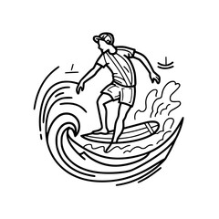 Surfing Svg, Surfboard Svg, Surf Clipart, Surfer Man Svg, Surf Svg, Surf Cut File, Summer Svg, Ocean Wave Svg, Surf Cricut, Palm Beach Svg, Surfing svg, Surfer svg, Ocean clipart, Summer sport silhoue