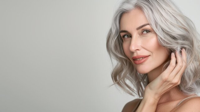 The Woman with Grey Hair