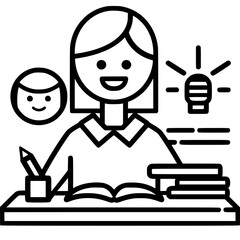 teacher icon, teacher svg, school svg, teach svg, back to school svg, teacher gift svg, teacher shirt svg, educational icon, school icon, student icon, stationary icon, organziation icon, communicatio