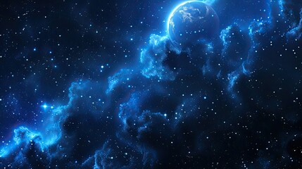 Obraz premium milky way background