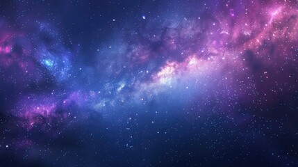 Naklejka premium milky way background