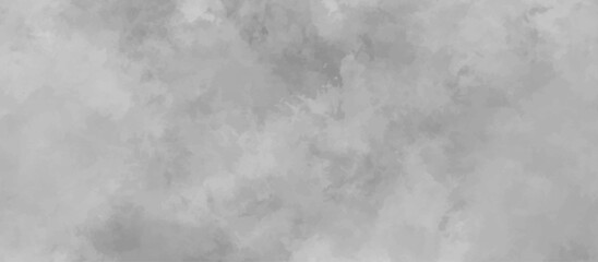 Abstract gray background soft white watercolor grunge texture. fog design with white smoke texture overlays. smoky effect for photos design. Vintage or grungy of White Concrete Texture.	