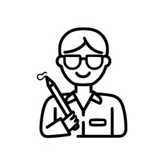 Teacher icon, Teacher SVG , Teacher SVG, School SVG, Teach Svg, Back to School svg, Teacher Gift svg, Teacher Shirt svg, educational icon, school icon, student icon, stationary icon, organziation icon