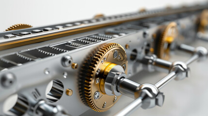 Strain Gauges: Measures strain and deformation in aircraft structures isolated on white background