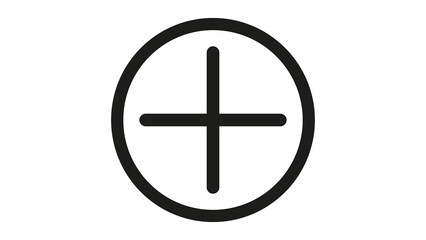 Obraz premium plus sign icon