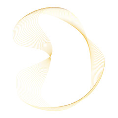 Abstract Circle gold shape abstract frame border background element