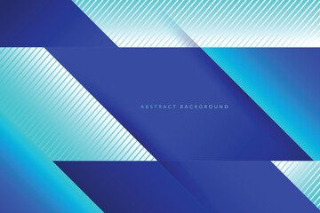 Light and dark blue color gradient background. Abstract and modern minimalistic vector and geometric design template