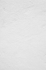 Texture, white wall and paint for construction, building and architecture with mockup space. Renovations, house and vintage grain or pattern for interior and close up for backdrop or wallpaper