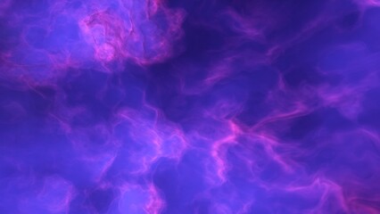 A blue and purple space background with stars and a galaxy
