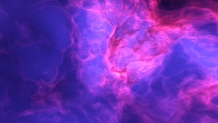 A blue and purple space background with stars and a galaxy
