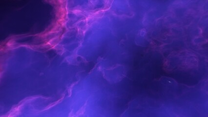 A blue and purple space background with stars and a galaxy
