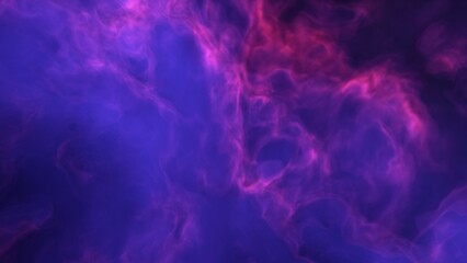 A purple space background with stars and a galaxy
