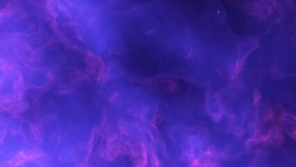 A purple space background with stars and a galaxy
