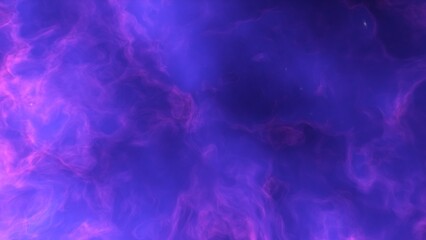 A purple space background with stars and a galaxy
