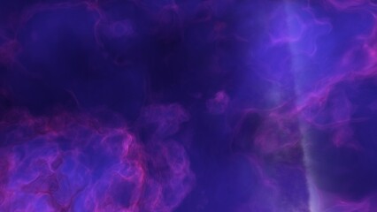 A purple space background with stars and a galaxy
