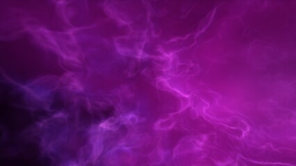 A blue and purple space background with stars and a galaxy