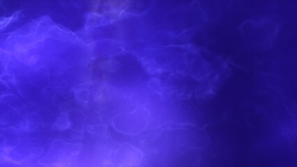 A blue and purple space background with stars and a galaxy