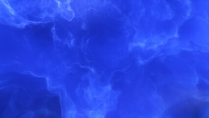 A blue and purple space background with stars and a galaxy