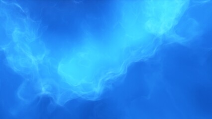 A blue and purple space background with stars and a galaxy