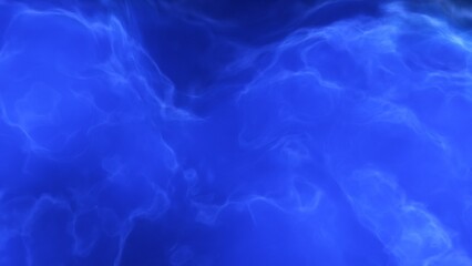 A blue and purple space background with stars and a galaxy