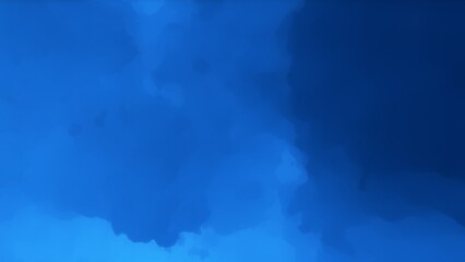 A blue space background with stars and a galaxy