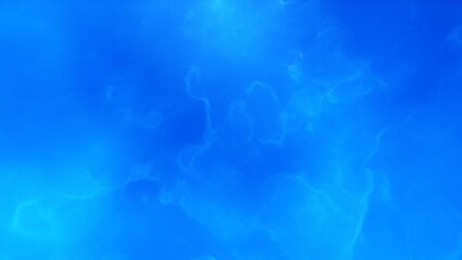 A blue space background with stars and a galaxy