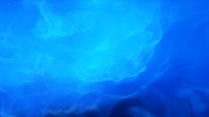 A blue space background with stars and a galaxy