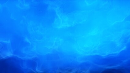 A blue and purple space background with stars and a galaxy