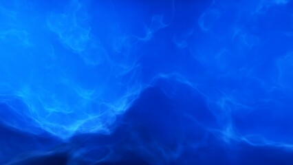 A blue and purple space background with stars and a galaxy