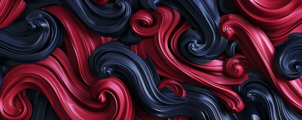 red and white fabric