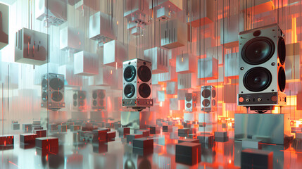 Modern Architecture: Structures Inspired by Audio Equipment