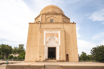 Fototapeta premium Rukhobod Mausoleum, in Samarkand, Uzbekistan