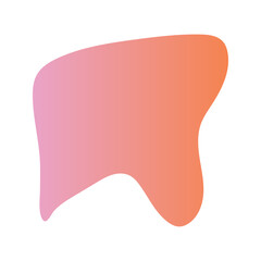 Liquid Fluid Gradient random organic shapes