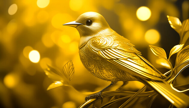 Golden songbird