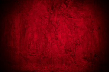 Old wall texture cement black red  background abstract dark color design are light with white gradient background.