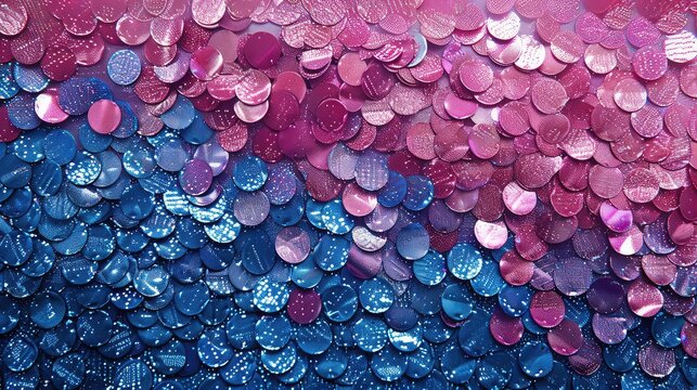 Abstract Blue Pink Pearl Glitter Background