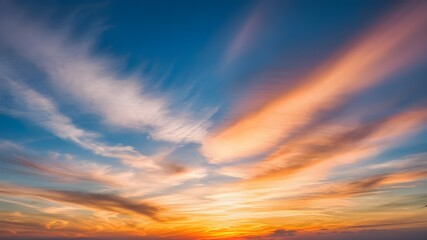 Obraz premium sunset in the sky