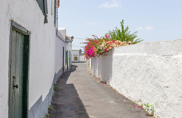 Stadtansicht in Arico el Nuevo auf Teneriffa, Spanien.
