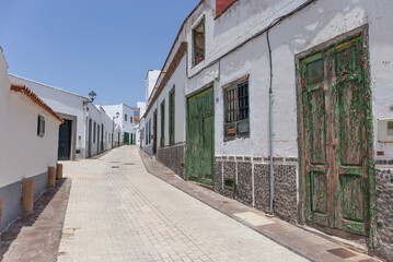 Stadtansicht in Arico el Nuevo auf Teneriffa, Spanien.