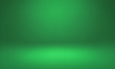 Obraz premium Simple green gradient background for website design