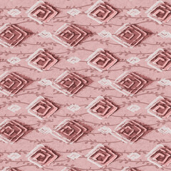 Obraz premium Ethnic boho seamless pattern. colourfull Repeating background. floral Cloth design, wallpaper.