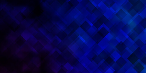 Dark Pink, Blue vector background in polygonal style.