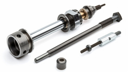 CV joint removal tools for removing CV joints from axles isolated on white background