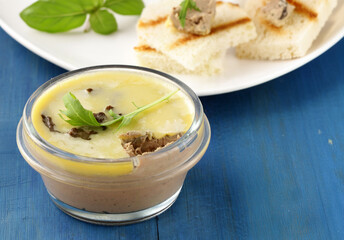 homemade organic chicken liver pate