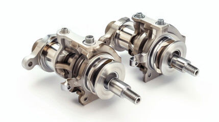 Differential fluid fill pumps for filling differentials with fluid isolated on white background