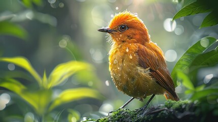 Turmeric Birds: Melodious Healers of the Forest