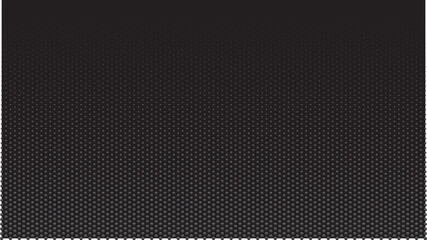 N11_Dot Gradation_Black Ptn, Black Bkg