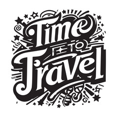 Motivational typography design, tshirt, sticker, mug design template