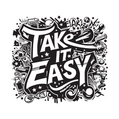 Motivational typography design, tshirt, sticker, mug design template